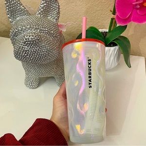 Milky pink holiday 2022 tumbler